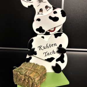 Begrüßungsfigur Kuh