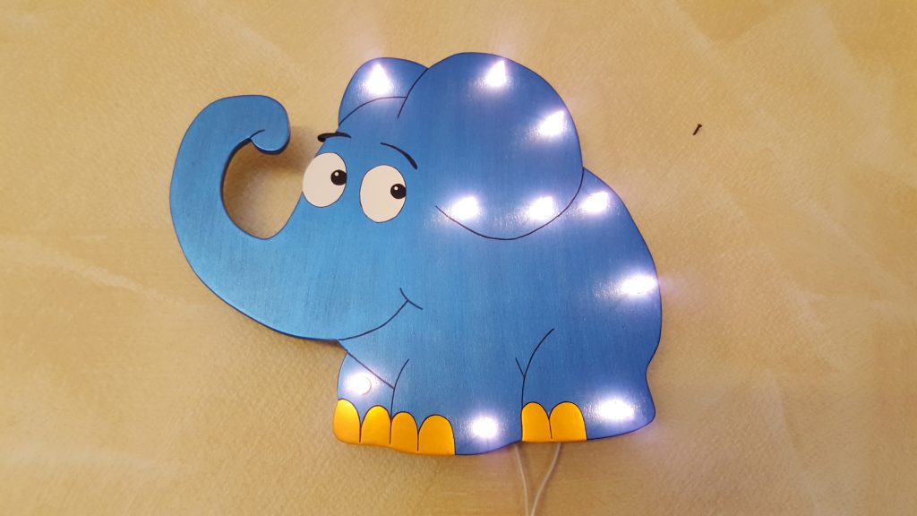 Blauer Elefant