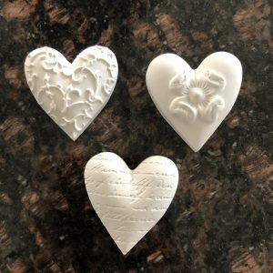 Ornament Herzen klein 3er Set
