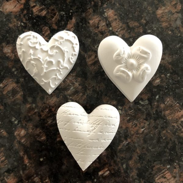 Ornament Herzen klein 3er Set